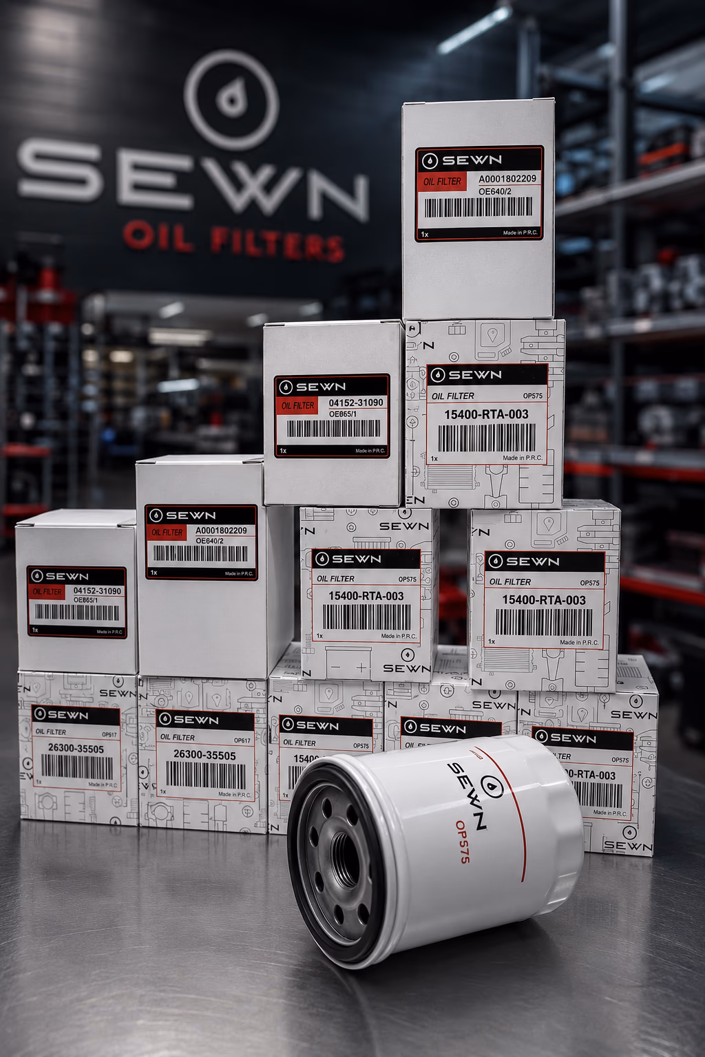 SEWN Precision Oil Filters
